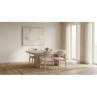 Xl Moebel Gmbh Premium Polsterstuhl Set Beige Modern Bouclé Esszimmer Küchenstuhl