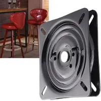 Markenlos Support de platine vinyle de 7 pouces - Système anti-retour automatique - Adapté aux chaises et aux meubles