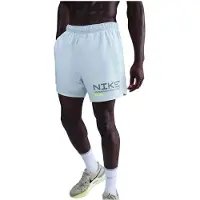 Nike Pantalon de sport 'WNTRZ CHLNGR' gris clair / gris foncé / pomme