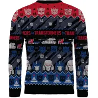 Aaa Merchandise Pull de Noël Transformers, taille L