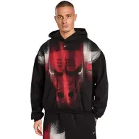 Nike NBA Chicago Bulls Standard Issue Icon Hoodie - Noir, Noir