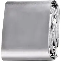 Sonstiges Bâche de protection, imperméable, stabilisée contre les UV, résistante à la déchirure, dimensions 9x9 mètres, couleur argentée