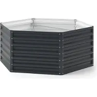 OK-Living Jardinière Anthracite 129x129cm, Model 42047