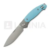 GiantMouse Couteau pliant ACE Farley V2 Slipjoint Bolstered - Robin's Egg Blue G10
