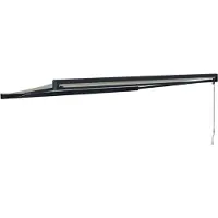 vidaXL Auvent rétractable Crème 4,5x3 m Tissu et aluminium