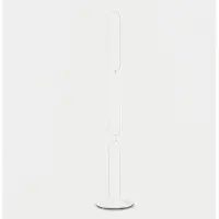 In.tec® Lampe sur pied LED INFINITY, en aluminium blanc, 30W, 4000K (lumière naturelle)