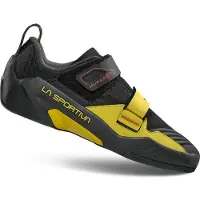 La Sportiva Chaussures d'escalade unisex HyperEZ, noires et jaunes, taille 41