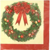 Goliat Set de serviettes en papier en forme de couronne