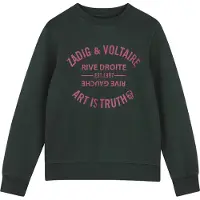 Zadig & Voltaire Sweat-shirt - Malheur av. Imprimé - - 12 ans (152) - Sweat-shirt