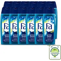 Fa Pflege 12 sprays déodorants Fa Men Active Sport - 150 ml - Lot de 12 pièces