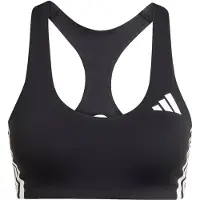 Adidas Soutien-gorge de sport 'Adizero' noir / blanc