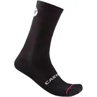 Castelli Unisexe, Chaussettes de sport, Scorpion Logo 20 Thermal Sock (44 - 47), Noir