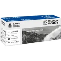 Black Point Cartouche de toner LBPPH80A, compatible avec HP CF280A, 3 500 pages, noir