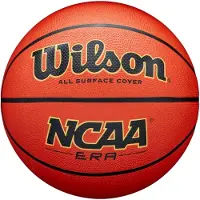 Wilson Ballon de basket - Unisexe - Orange - NCAA Era Ball WZ3017201XB