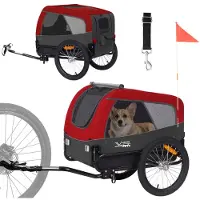 Tiggo VS Pet M Remorque pour vélo de chien Remorque de transport de chien Remorque de vélo