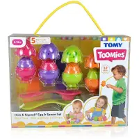 Toomies Egg & Spoons Set Bleu Enfants