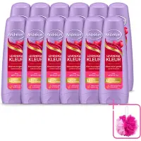 Unilever 12 x Après-shampooing Andrélon, couleur vibrante - 200 ml - Lot économique - 12 pièces