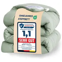 Merkloos Couverture 135x200 cm, 300 g/m², vert sauge, pour lit de 80 cm, pour chambre à coucher