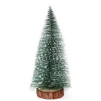 Sonstiges Arbre de Noël artificiel miniature, vert, 15 cm, lot de 5