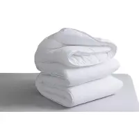 OEM Couverture d'hiver en fibre de silicone recyclée, 400 g, 260 x 220 cm