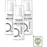 Neutral 3 x Crème de jour neutre – sans parfum – pour les peaux sensibles – 50 ml - Pack économique - 3 pièces