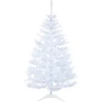 Saska Garden Arbre de Noël artificiel Megi de , sapin blanc, 180 cm, avec pied