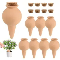 Merkloos Billes d'arrosage pour plantes, 100 ml, lot de 8, idéales pour les plantes en pot