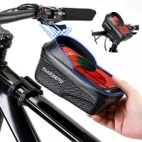Merkloos Sacoche pour vélo de 6,8 pouces, étanche, avec système de fixation rapide, pour smartphone, compatible avec les vélos