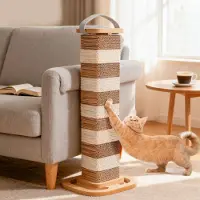Merkloos Arbre à gratter pour chat, 62 cm de hauteur, 5 niveaux