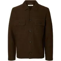 Selected Veste mi-saison 'SLHNealy' chocolat
