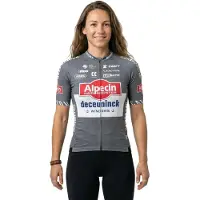 Kalas Alpecin-deceunink 2025 Short Sleeve Jersey Gris XL Femme