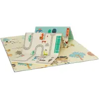 Asalvo Funmat Folding Play Mat 120x180 Cm Beige Enfants