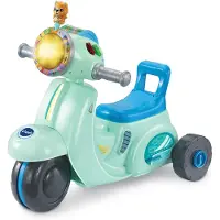 Vtech 2 In 1 My Ride-on Scooter Spanish Version Bleu Enfants