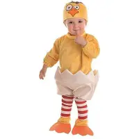 Creaciones Llopis Baby Chick Shell Costume Jaune Enfants