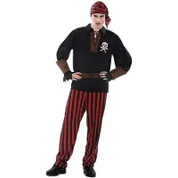 My Other Me Fun Company Costume De Pirate Avec Bandana