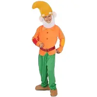 My Other Me Fun Company Dwarf Costume Orange 7-9 Years Enfants