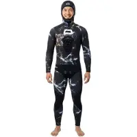 Cetma Combinaison De Chasse Sous-marine Black Camu 5 Mm