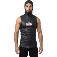 C4 Gilet Thermique à Capuche Ultra Stretch 2 Mm