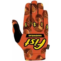 Fist Strapped 100x100 Nuts Off-road Gloves Orange M Enfants