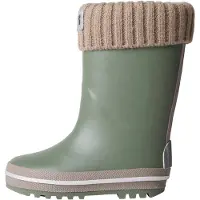 Name It Mini Bottes en caoutchouc 'NMMNOAH' noisette / taupe / vert / blanc