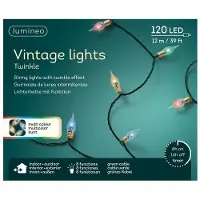 Big Buy Cooking LED-Lichterkette 493271 Vintage Innen Bunt (11.90 m)