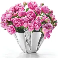 Philippi Vase Margeaux XXL inox 37x34x25 cm