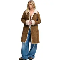 Superdry Veste Faux Shearling Longline