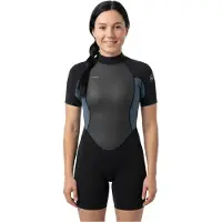 O'Neill Shorty à Manches Courtes Avec Fermeture éclair Au Dos Pour Femme Reactor-2 2 Mm Spring