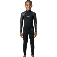 Ocean & Earth Combinaison Néoprène à Manches Longues Avec Fermeture éclair Dans Le Dos Surf School 5 Mm