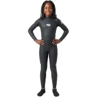 West Combinaison En Néoprène à Manches Longues Et Fermeture éclair Dans Le Dos Pour Femme 3/2 Mm Flatlock Enforcer