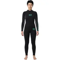 Ocean & Earth Combinaison En Néoprène à Manches Longues Et Fermeture éclair Dans Le Dos Pour Femme Surf School 3 Mm