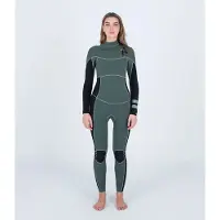 Hurley Combinaison En Néoprène à Manches Longues Et Fermeture éclair Sur La Poitrine Pour Femme Plus 4/3 Mm
