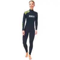 Jobe Combinaison En Néoprène à Manches Longues Et Fermeture éclair Dans Le Dos Pour Femme Heavy Duty 3/2.5 Mm
