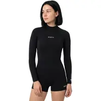 Mystic Shorty à Manches Longues Avec Fermeture éclair Au Dos Pour Femme Lunar 2/2 Mm